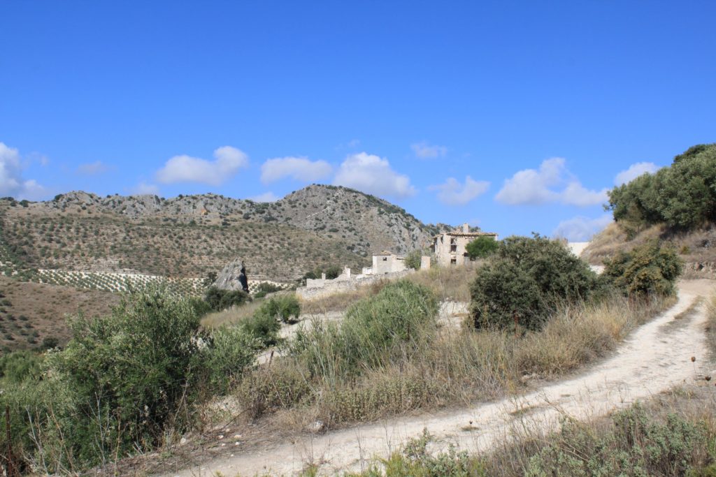 Cortijo del Guirri desde el camino