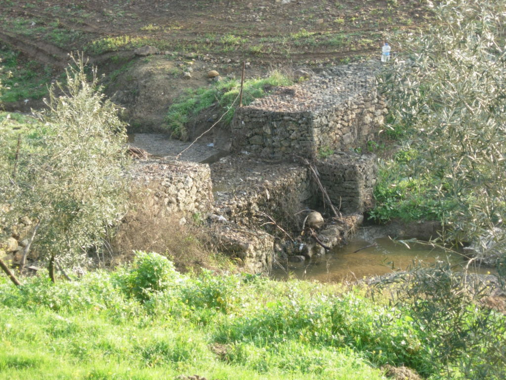 Presa del arroyo del Pontejón