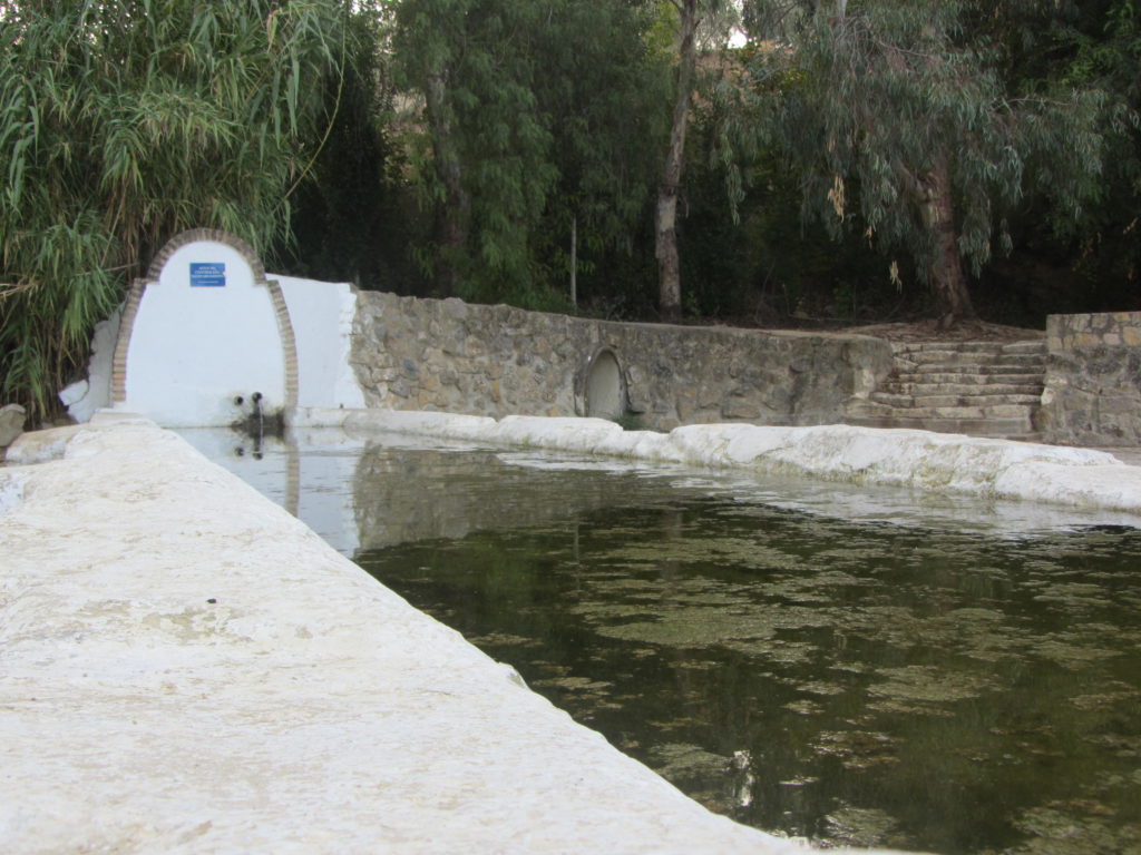 Detalle de  El Pilar de la Huerta de Dios