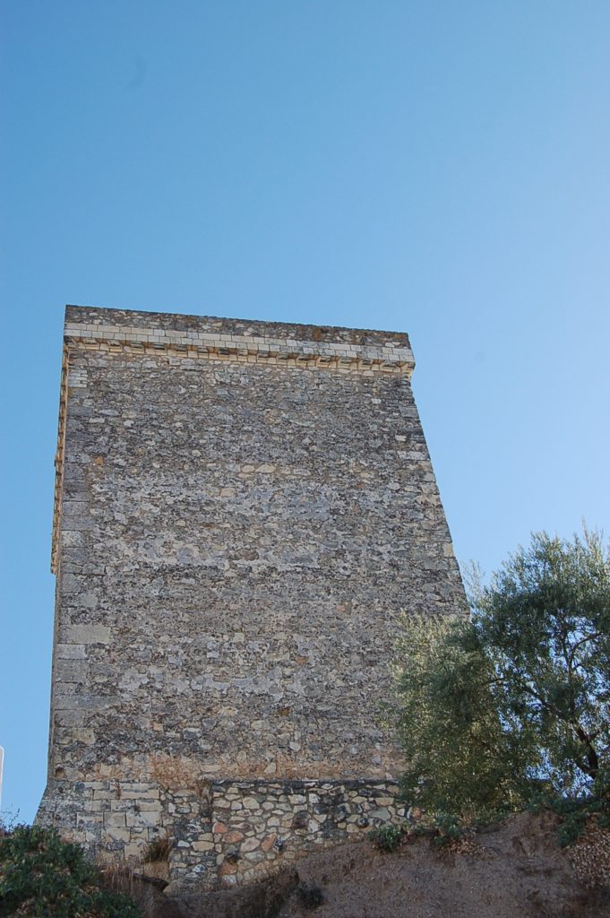 Detalle de la Torre del Homenaje del Castillo