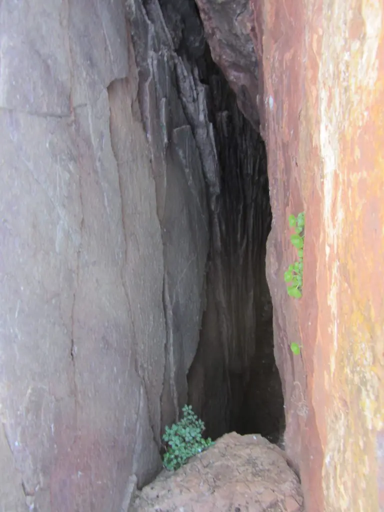 Entrada de la mina